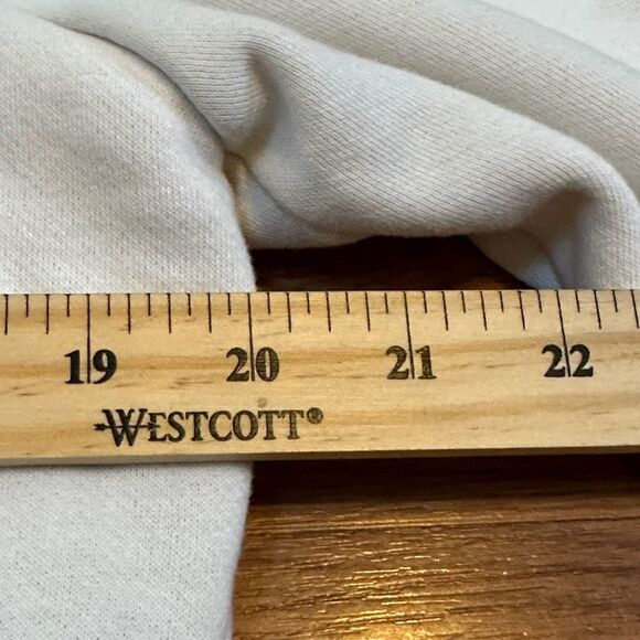 YMI Hooded Button Up Jacket Cream Colored Jacket | Size Large - Picture 9 of 13